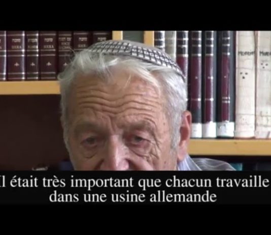 À Auschwitz je mettais ces Téfilines