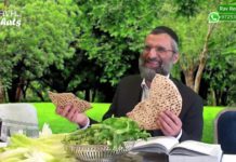 04-Le Séder de Pessah du Rav Ron Chaya – étape 4 : YAHATS