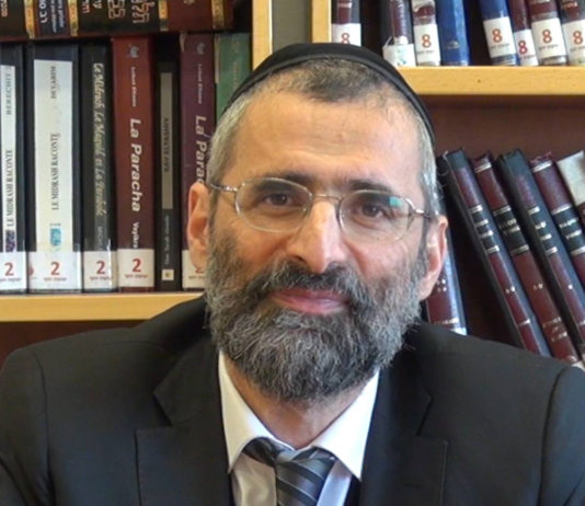 Message audio du Rav Ron Chaya pour chabbat Hagadol Rav Chaya