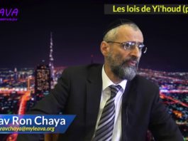 Les lois de Yi’houd – Isolement et mixité – partie 02 – Rav Ron Chaya