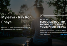 Les podcasts audio du Rav Ron Chaya