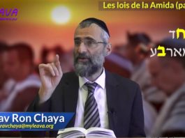 Les lois de la Amida partie 12 – La plus haute des prières juives