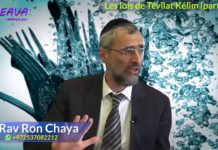 Les lois de Tévilat Kélim Partie 04 – (tremper ses ustensiles dans un Mikvé)