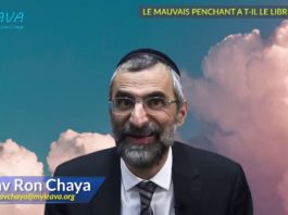 Le mauvais penchant, le Yetser-Hara a-t-il le libre arbitre ?