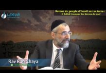 Retour du peuple d’Israël ?? sur sa terre : Pourquoi il fallait tromper les forces du mal