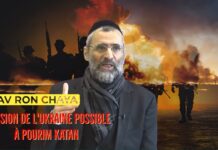 Une possible invasion de l’Ukraine par la Russie à Pourim Katan !