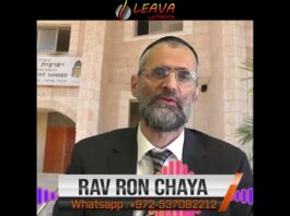 Chabbat Pessah 2022 – Message audio du Rav Ron Chaya