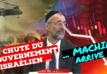 Chute du gouvernement ISRAÉLIEN : Machiah arrive !