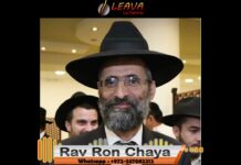 Chabbat Parachat Réé 2022 – Message audio du Rav Ron Chaya