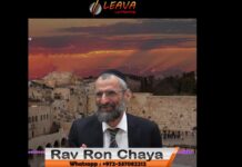 Yom Kippour 2022 – Message audio du Rav Ron Chaya