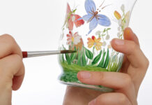 Faire de l’art plastique (peinture sur verre) en utilisant un four alimentaire cachère ?