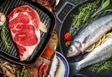 Mélanger la viande et le poisson et les laitages et le poisson, permis ?