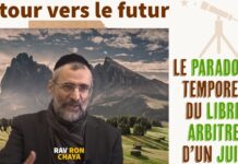 Retour vers le futur : Le paradoxe temporel du libre arbitre d’un juif