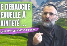 DE DÉBAUCHE SEXUELLE À SAINTETÉ : QUELQUES PETITS EFFORTS SUFFISENT ..!