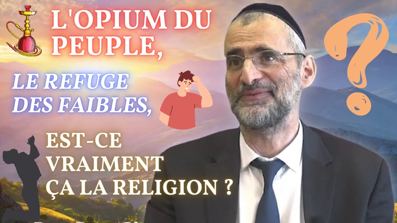 L'OPIUM du peuple Le refuge des FAIBLES : Est-ce vraiment ça la