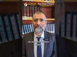 LE GOÛT DU OLAM HABA (DU MONDE FUTUR)
