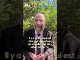 Le grand cadeau de Yom-Kippour : Unique au monde !
