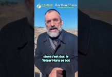 SANS CESSE AVEC D.IEU … COMME YOSSEF HATSADIK !