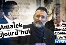 Amalek aujourd’hui : une alliance mondiale contre Israël !