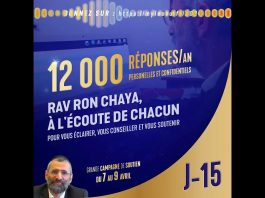 🕯️🍷🥖 Chabbat Parachat VAYIKRA et POURIM 2024 – message du Rav Ron Chaya