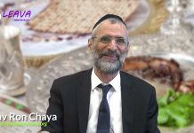 Jusqu’à PESSAH 2024 : 3 cours pour se préparer à la fin de l’exil : partie 01 – Rav Ron chaya