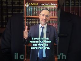 Pour que la venue du Mashia’h soit proche ayons de l’amour pour NOS proches