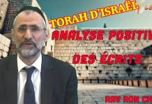 TORAH D’ISRAËL : Dévoilement d’une analyse positive des écrits