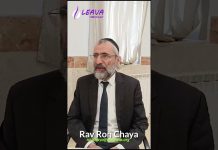Niveau de gravité des péchés (1ère partie) – Rav Ron Chaya