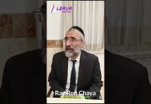 En Israël ou en dehors d’Israël – Rav Ron Chaya