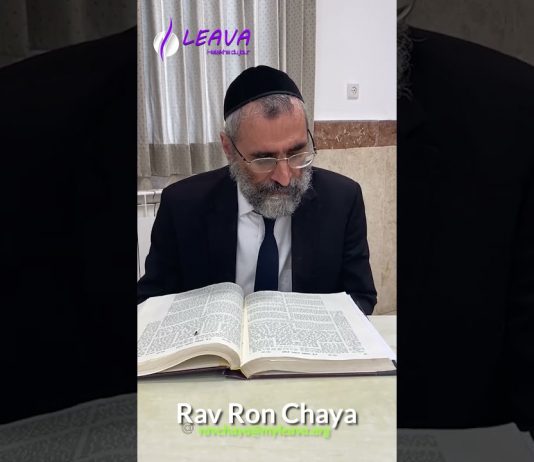 Les sons du Shofar – Rav Ron Chaya