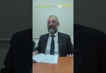 Des mauvaises actions qui disparaissent – Lois de Téchouva (Chap 3 – 2ème partie) – Rav Ron Chaya