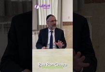 Manger la veille de Kippour – Rav Ron Chaya