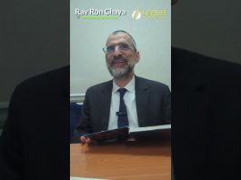 Rechercher la crainte de D.IEU – Rav Ron Chaya