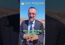 Soyons TOUS en joie pour Soukot – Rav Ron Chaya