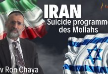 IRAN : Suicide programmé des Mollahs – Rav Ron Chaya