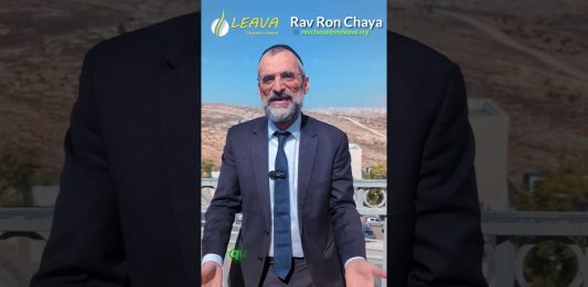 Voir le BIEN, Toujours… – Rav Ron Chaya