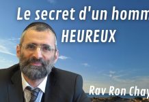 Le secret d’un homme HEUREUX