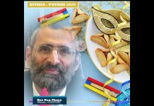 🕯️🍷🥖 Chabbat Parachat KITISSA – POURIM 2025 – message du Rav Ron Chaya