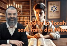 Etudier la Torah sans faire des Mitsvot – 77 – LIVRE NÉFECH HA’HAIM