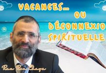 Vacances… ou déconnexion spirituelle ?