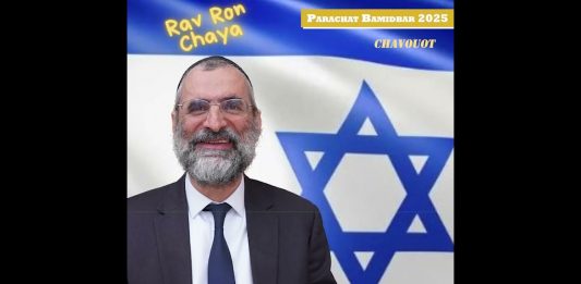 🕯️🍷🥖 Chabbat Parachat BAMIDBAR – CHAVOUOT 2025 – message du Rav Ron Chaya