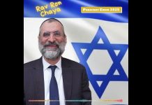 🕯️🍷🥖 Chabbat Parachat EMOR 2025 – message du Rav Ron Chaya