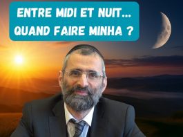 ☀️🌒 Entre midi et nuit… quand faire Minha ?