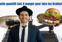 Quelle quantité faut-il manger pour faire les Brakhot ? (P01)