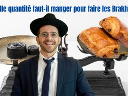 Quelle quantité faut-il manger pour faire les Brakhot ? (P02)