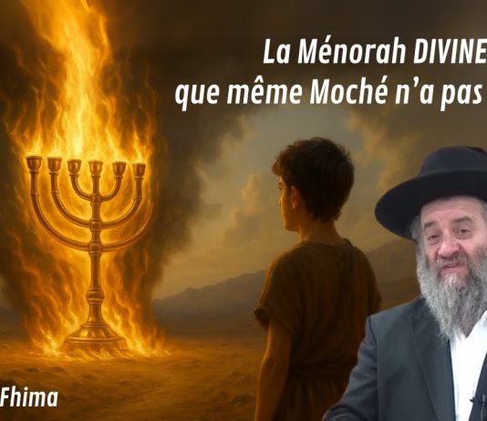 La Ménorah DIVINE… que même Moché n’a pas su forger 🔥