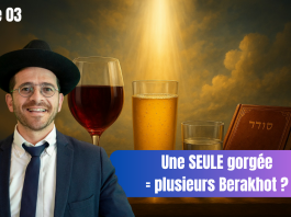 🍷 Une SEULE gorgée = plusieurs Berakhot ? – (C03 #BRKH)