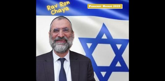 🕯️🍷🥖 Chabbat Parachat Houkat 2025 – message du Rav Ron Chaya