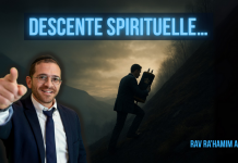 DESCENTE SPIRITUELLE… sauf si TU réagis !