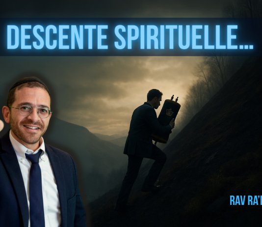 DESCENTE SPIRITUELLE… sauf si TU réagis !